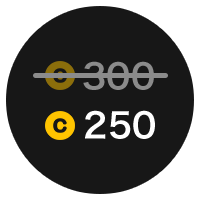 300コイン→250コイン