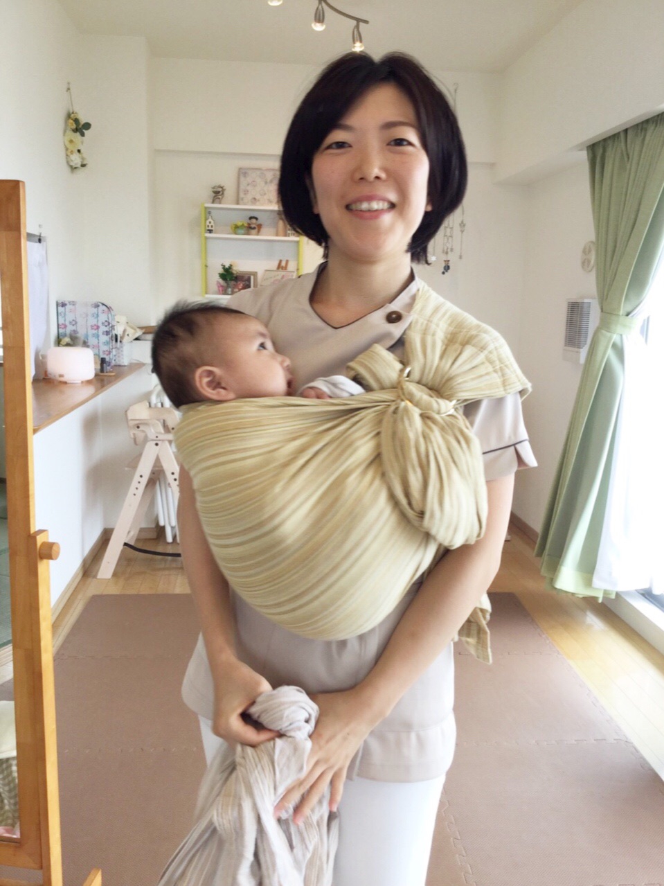 スリング まるまる 育児 まるまる育児練習会を開催します おはなとふわり