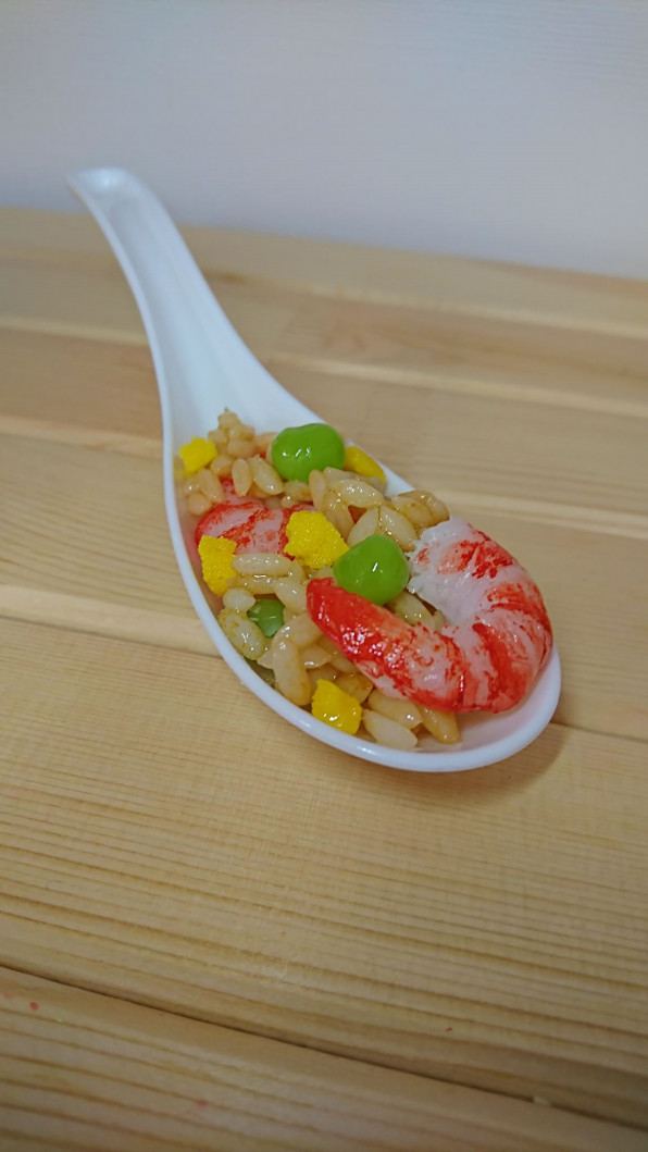 食品サンプル チャーハン が簡単に作れます Misakiぐるぐる春まつり