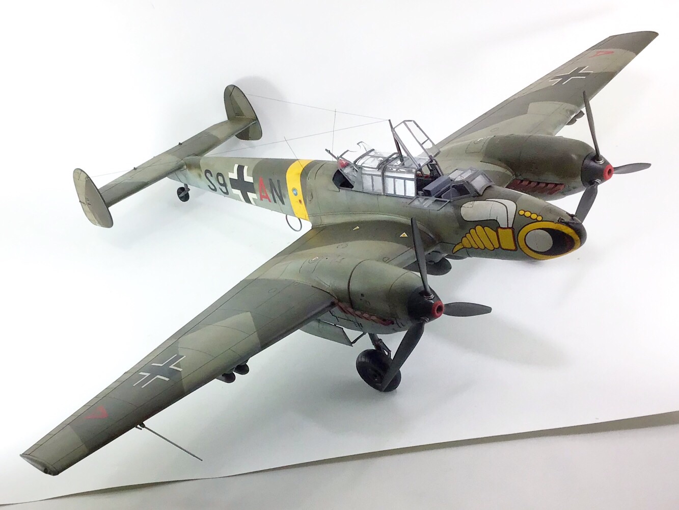 ドイツレベル 1/32 ドイツ空軍 メッサーシュミット Bf110 C-7 | 模型店