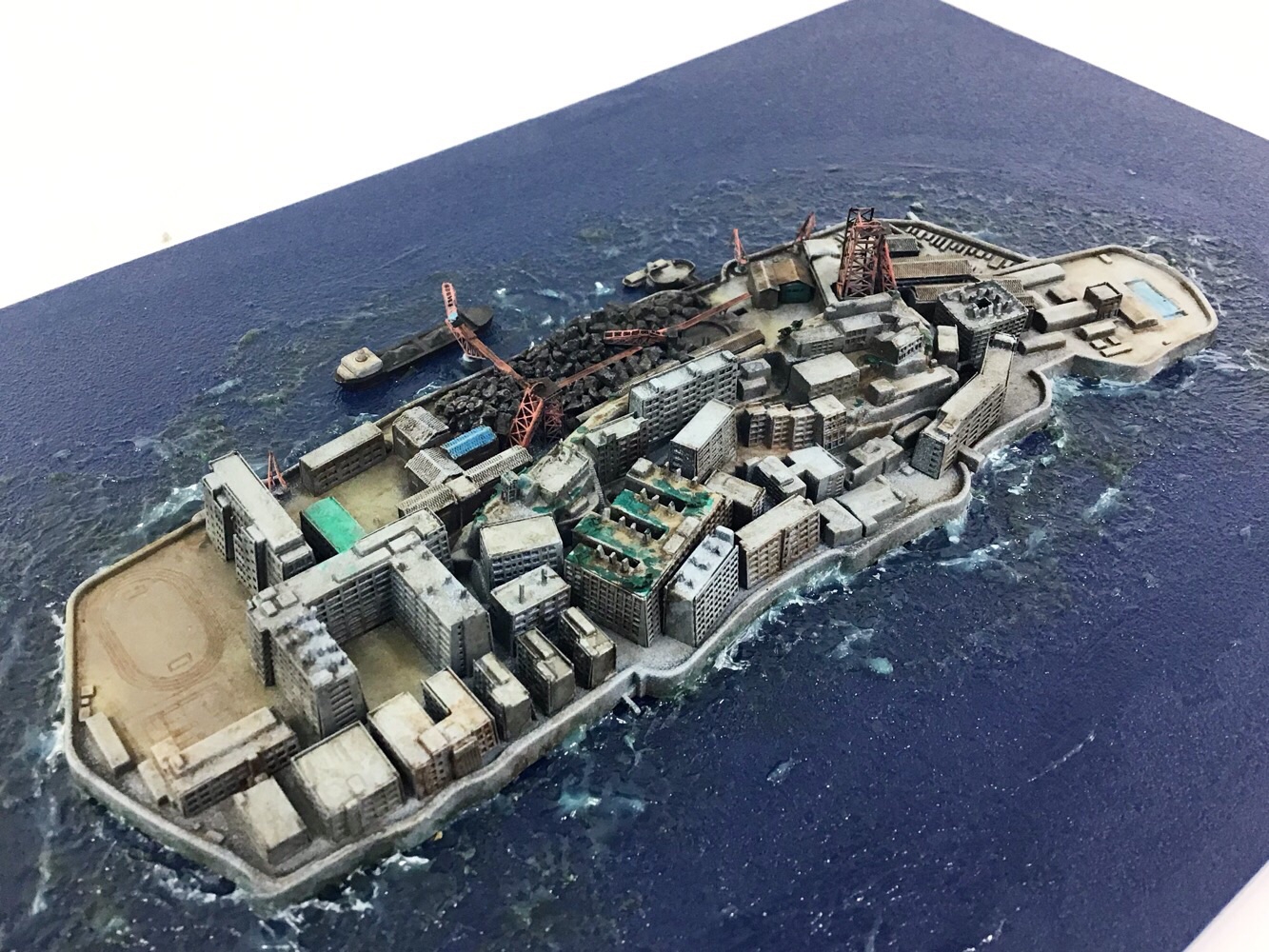 フジミ 1/3000 軍艦島 端島 | 模型店ソーイ(sow-i）