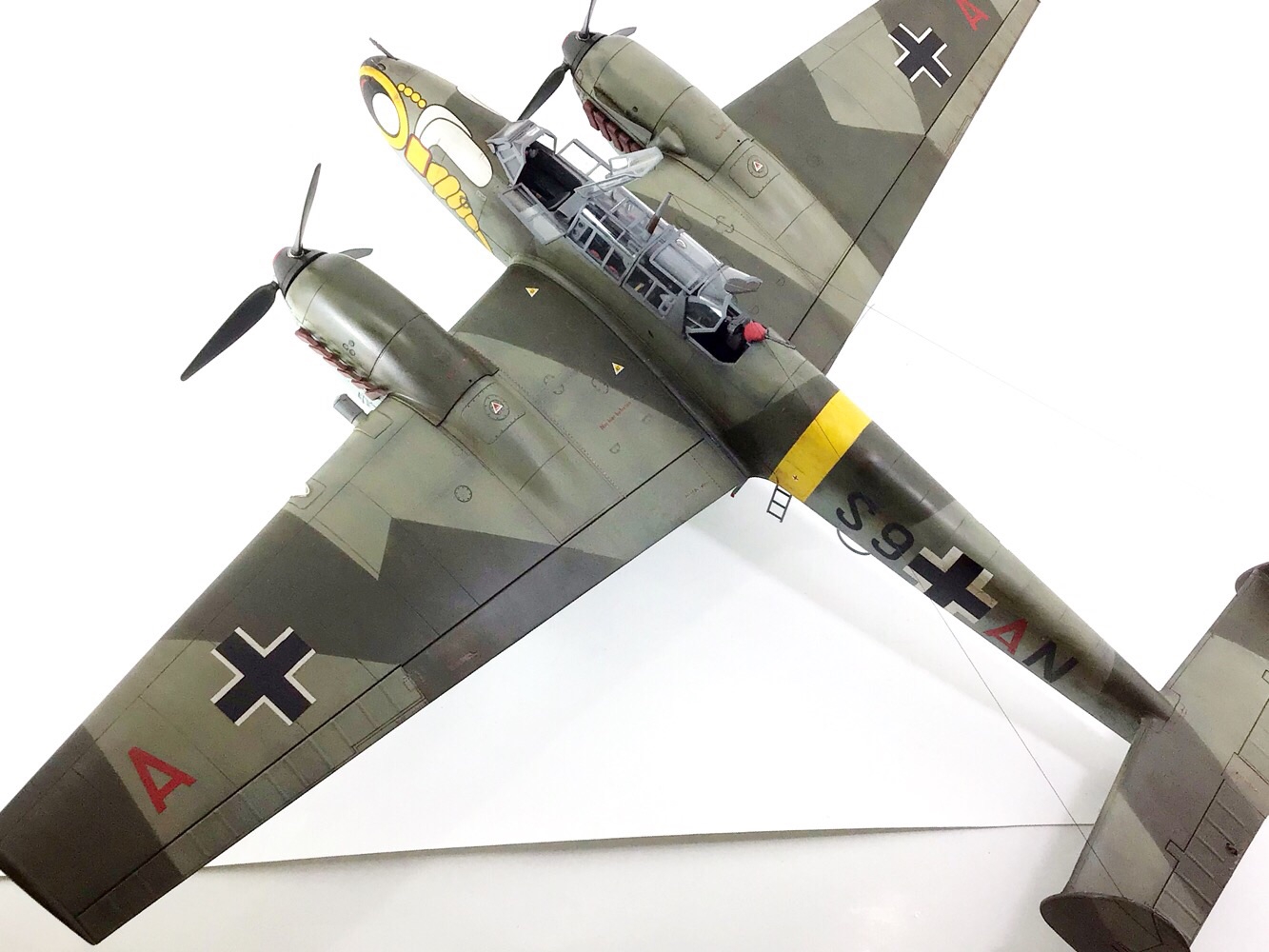 取扱No.1 ドイツレベル 1/32 ドイツ空軍 メッサーシュミット Bf110 C-7