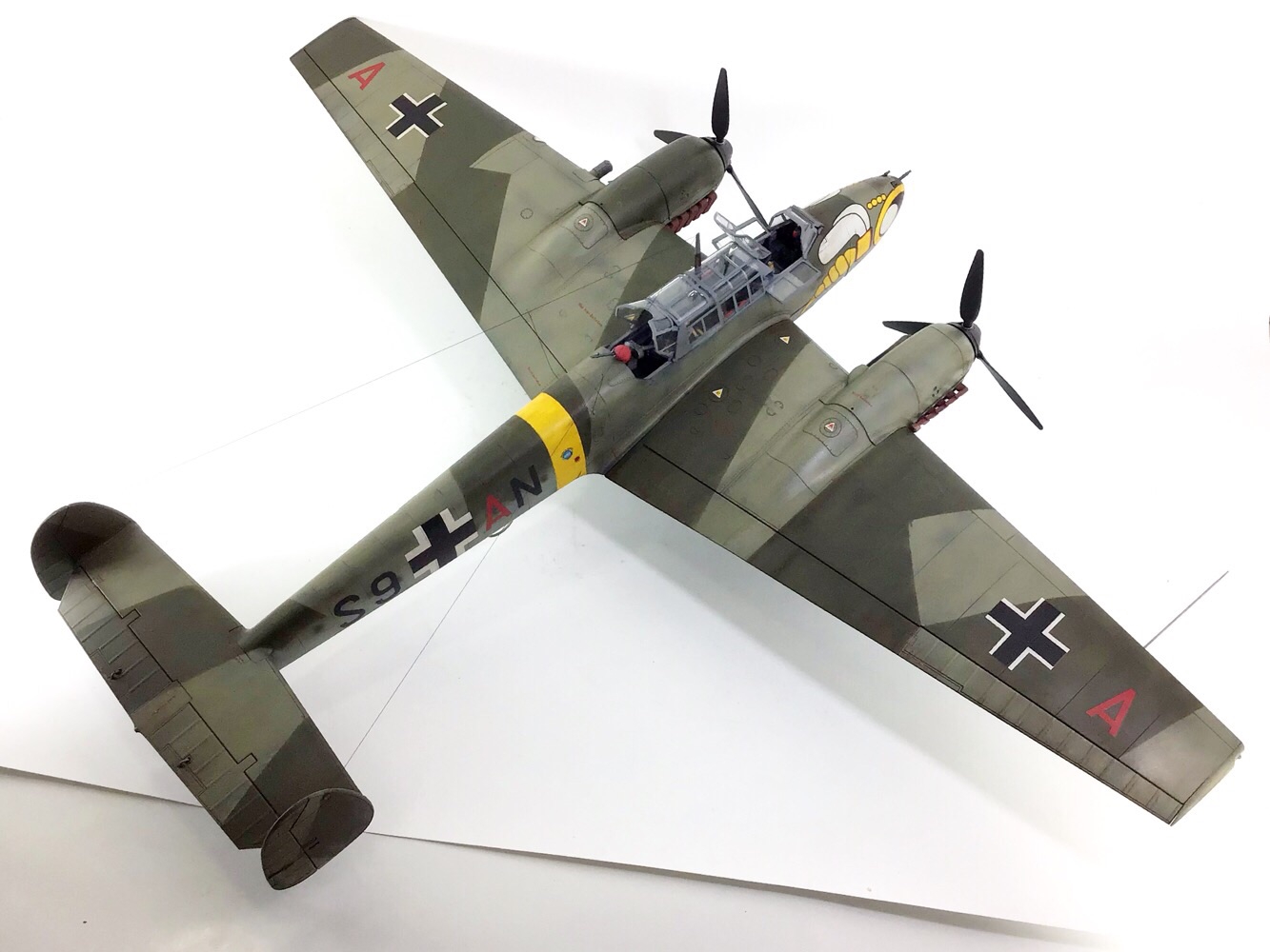 取扱No.1 ドイツレベル 1/32 ドイツ空軍 メッサーシュミット Bf110 C-7