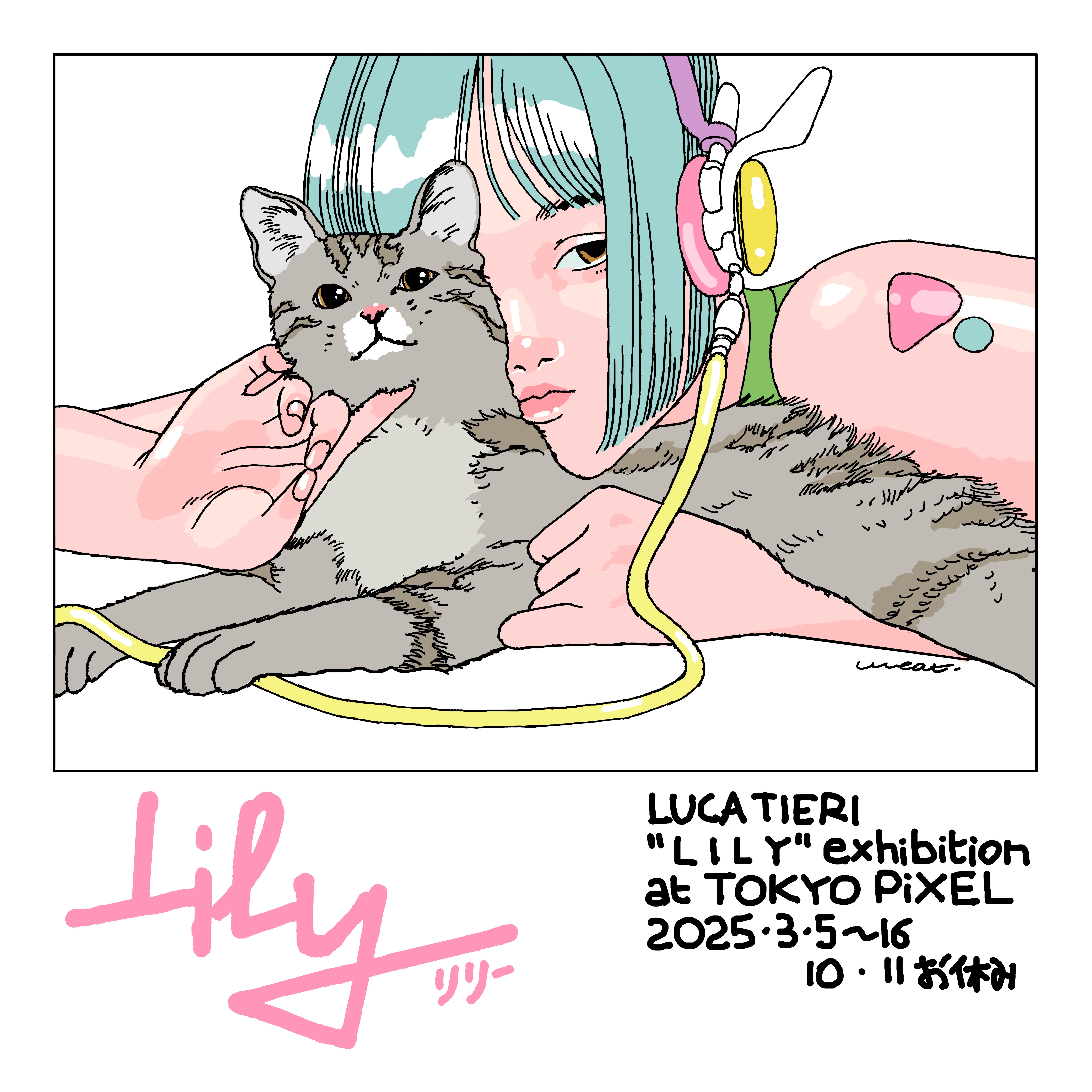 2025年3月5日（水）～16日（日） LUCA TIERI “LILY” solo exhibition