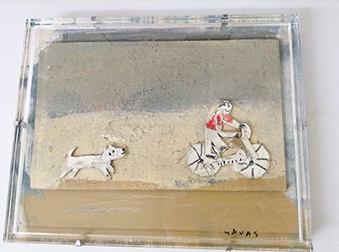 ラファエル ナバス　キャンバス ラファエル・ナバス絵画展 -ガラス絵・ミクストメディア- 2025.6