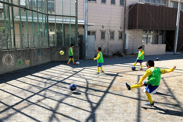 練習風景 練馬小学校サッカークラブ 練馬区小学生サッカー