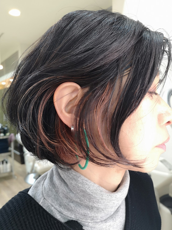 この春オススメ インナーカラー 美容室styleforhair