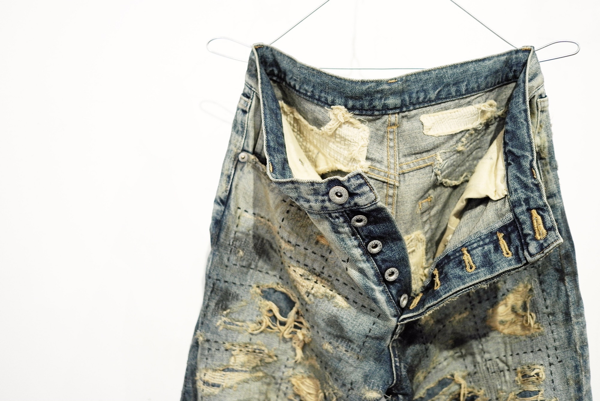 超特価通販サイト Varde77 REVIVAL90 damage&repair denim 【公式通販】