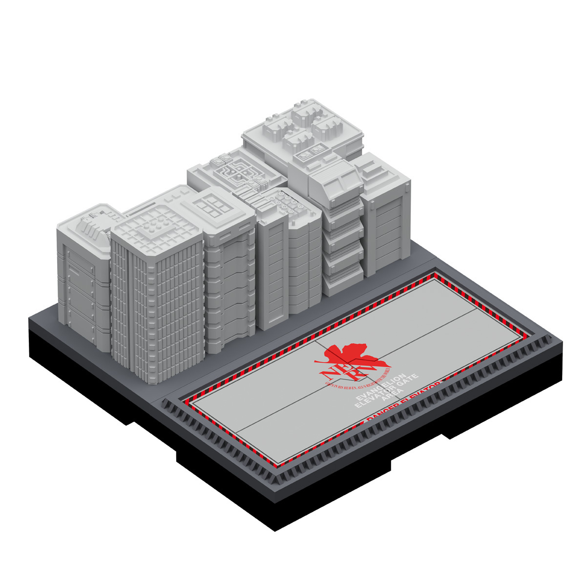 エヴァンゲリオン ジオクレイパー TOKYO III （ミニチュア）フィギュア ジオクレイパー TOKYO III Scenery（単品） | BASE2500