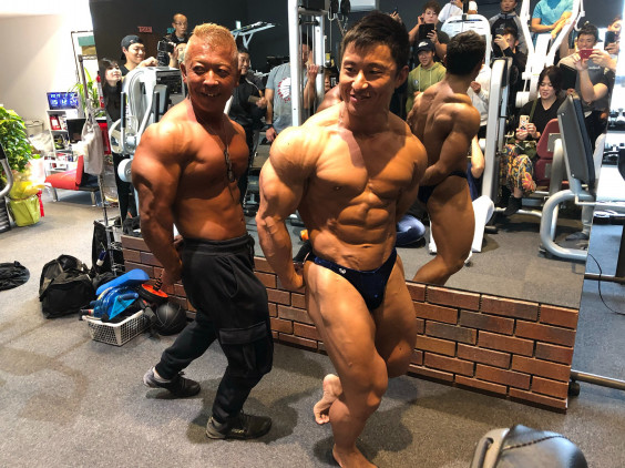 鈴木選手に会いました Pinnacle Gym