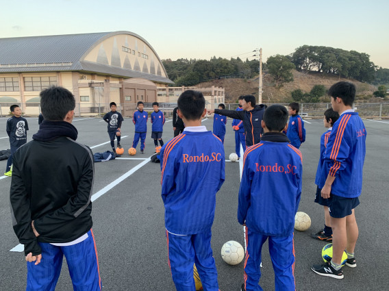 1月27日 U 15練習試合 一般社団法人 Rondo Soccer Club