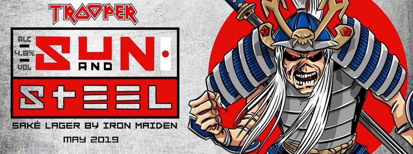 News 3 11にiron Maiden新ビール Trooper Sun And Steel 発表 Metal Justice Magazine