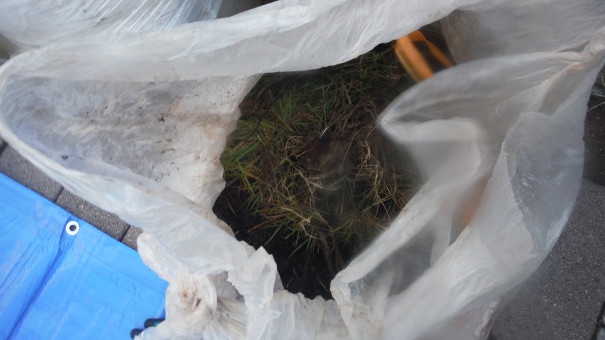 相模原市中央区のｔ様邸土の回収です Garden Camp