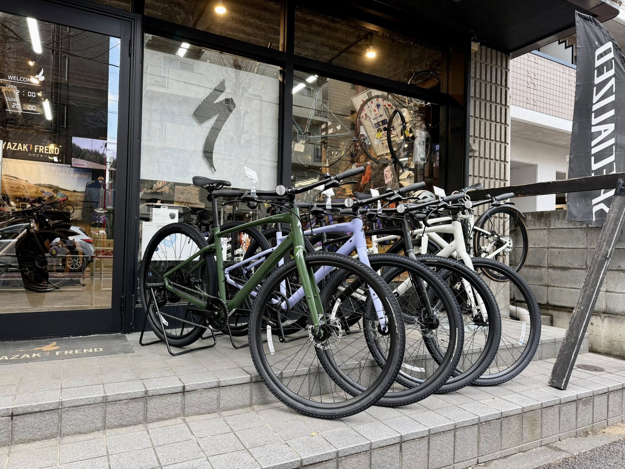 オプションサービス】クロスバイクで春をスタートしませんか