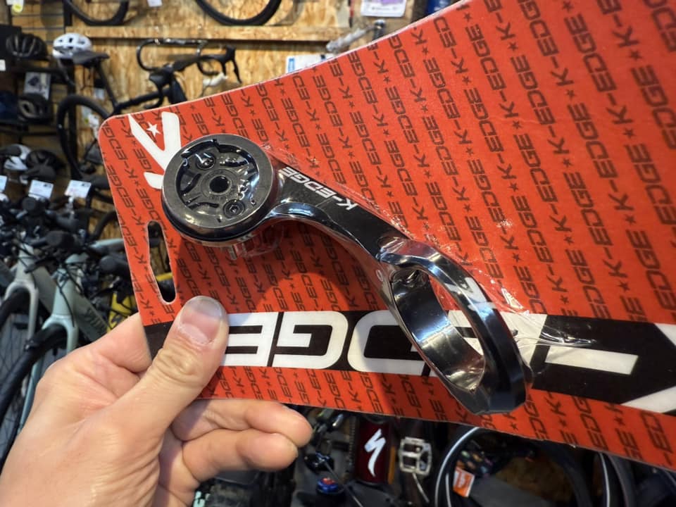 エアロハンドルにもMTBにも】K-EDGEコンピューターマウントのご紹介