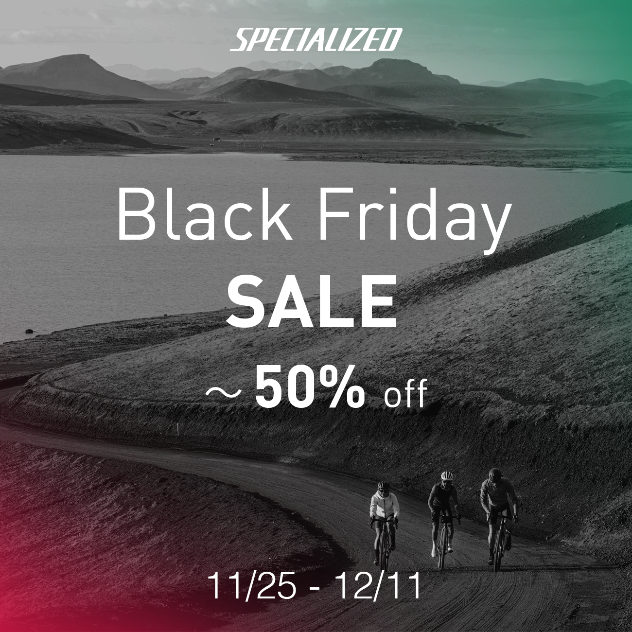 最大50％オフ】ブラックフライデーセール始まります Presented by