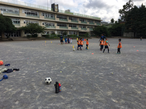 朝練 6時半 Kobatoサッカースポーツ少年団