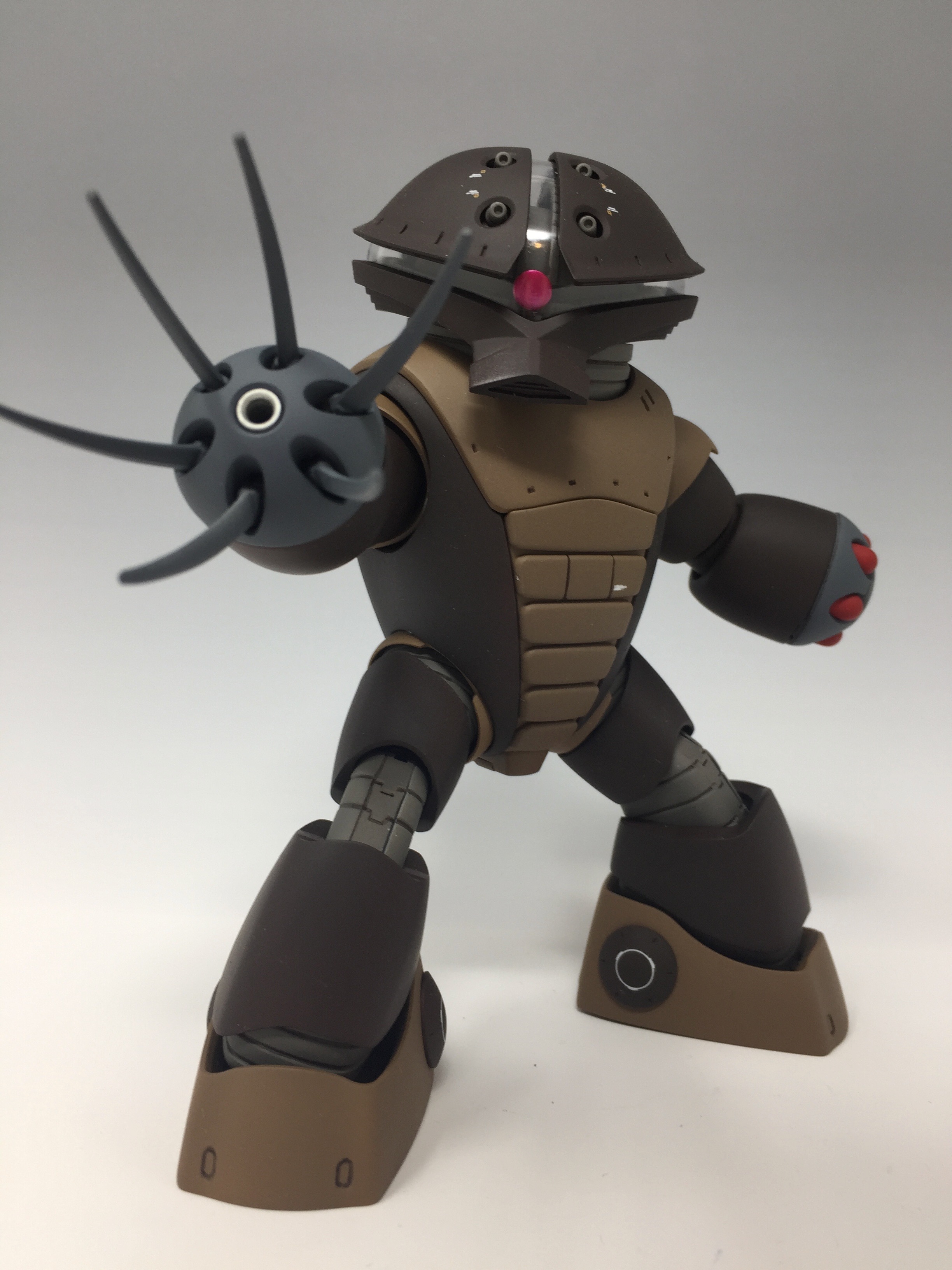 HG アッガイ 塗装完成品 (青鬼改造重武装型)