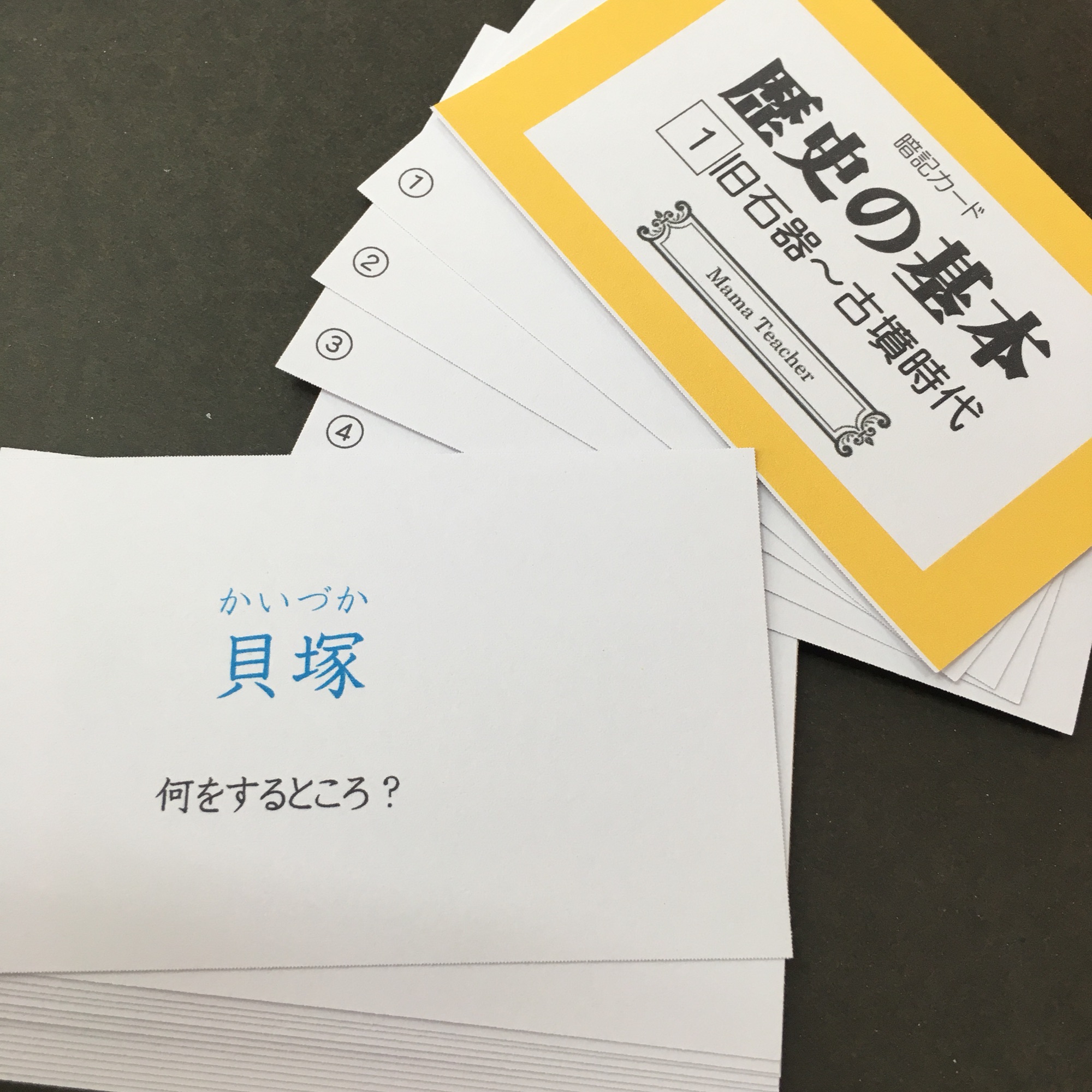 Mama Teacher ママティーチャー　歴史の基本セット　歴史人物　セット 社会】歴史の基本フルカードセット(2025) | MamaTeacher's Store