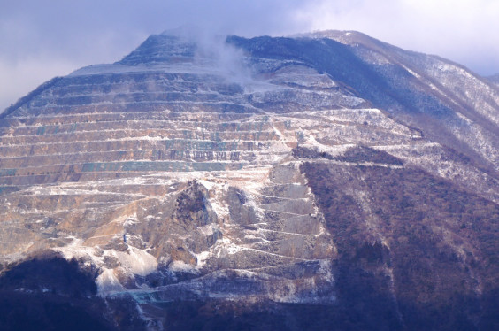 藤原岳の痛々しい様子 Zakky S Trekking From Aichi