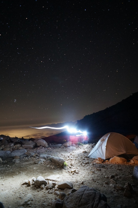 木曽駒ヶ岳編 頂上山荘からの星空と日の出前の様子 Zakky S Trekking From Aichi