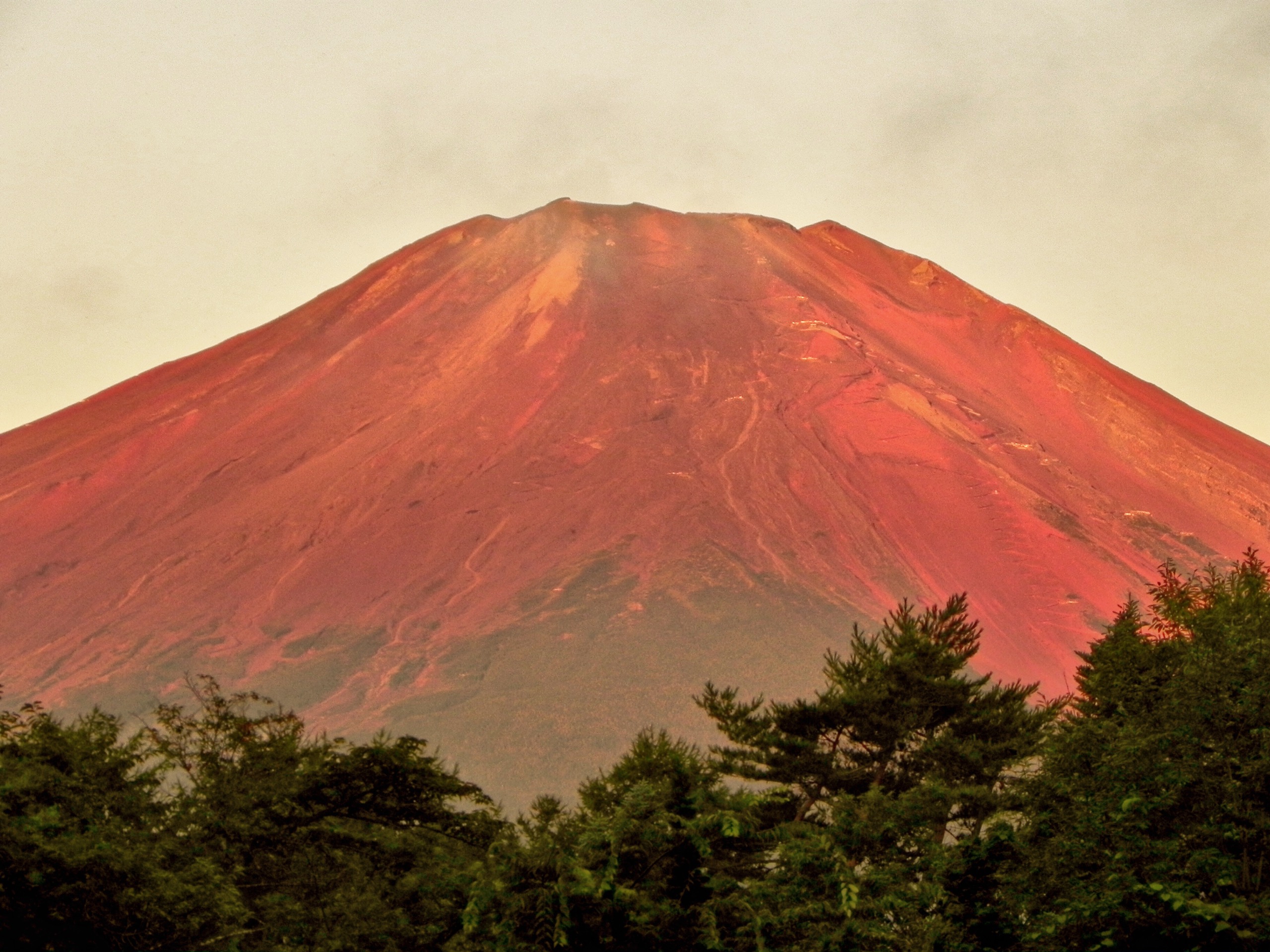 世界遺産・富士山の「赤富士」 - 絵画/タペストリ