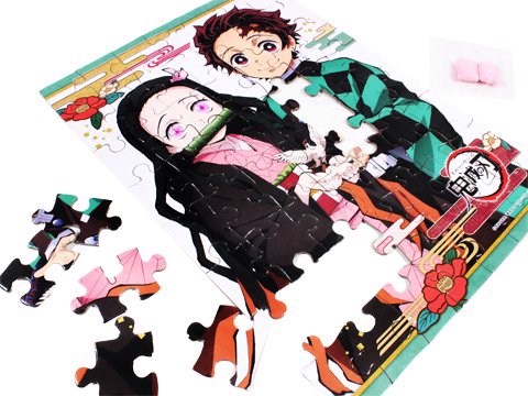 鬼滅の刃 パズルガムが新登場 フォトショップ ニットウ
