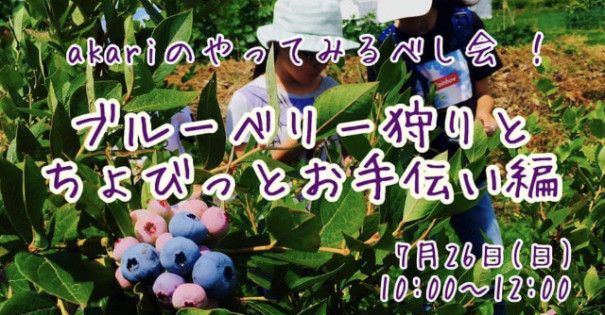 参加者募集 今年もやります ブルーベリー狩り Akari あかり 農と食を楽しむ 農と食でつながる女性 農 食 笑顔 In 滝沢 女性の笑顔がハッピーを生む 農業と食を通して 女性が明るいキモチで暮らせるよう ココロにそっと灯をともしたい