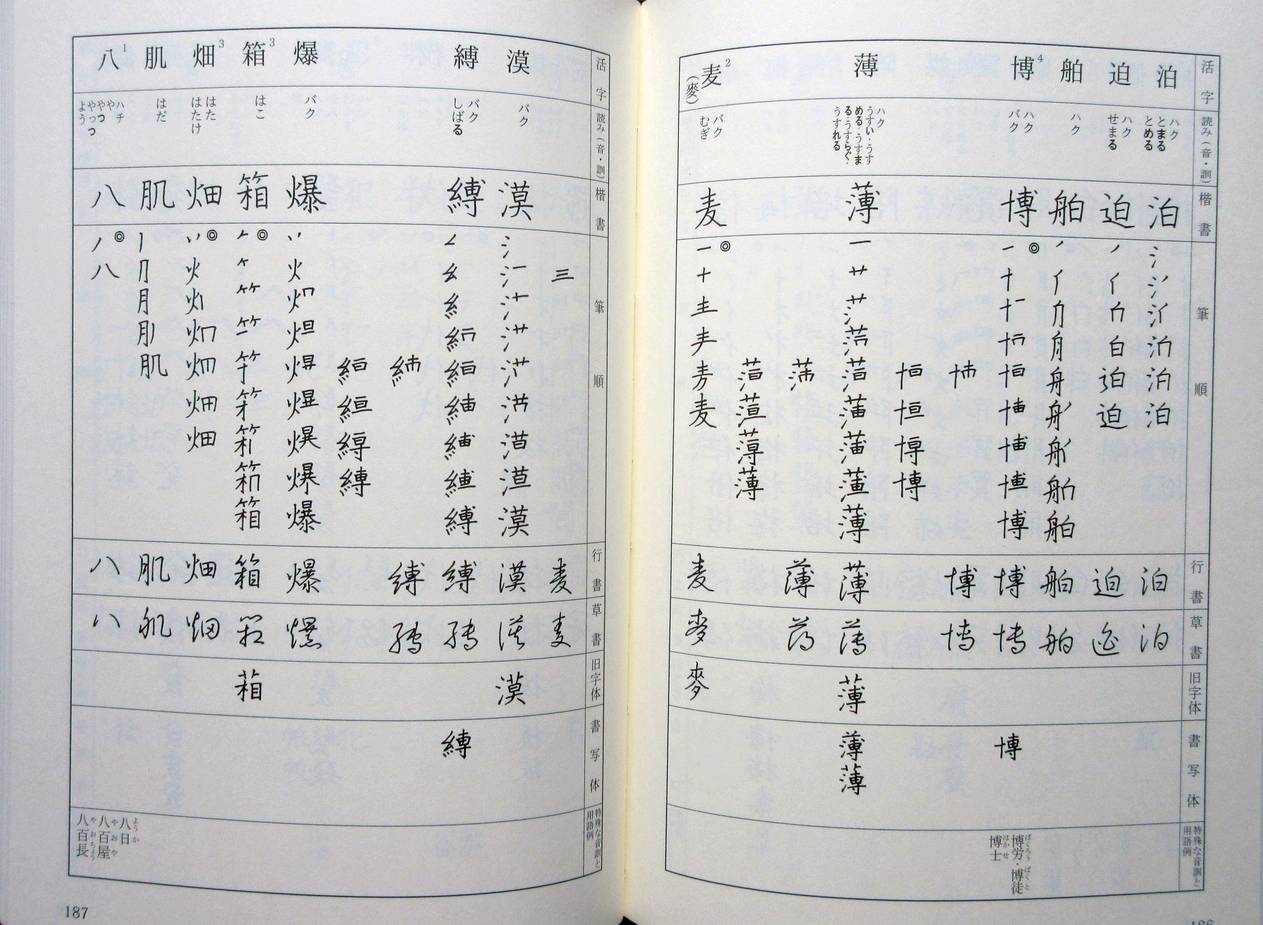 講談社現代字体字典改訂新版書写道四千字漢字楷書行書草書筆順