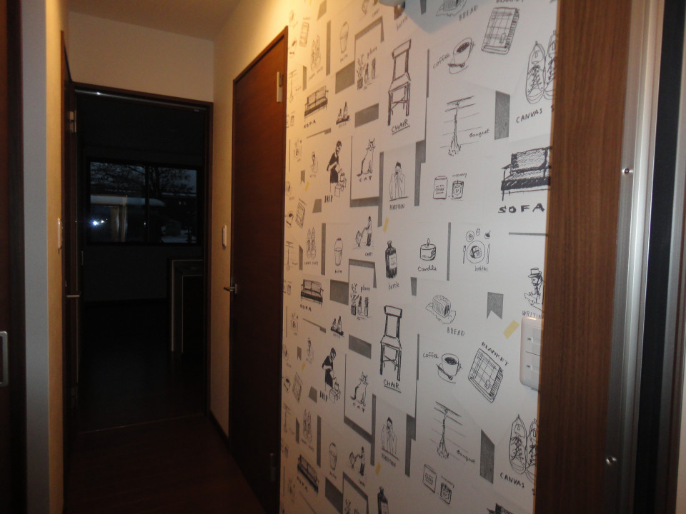 米沢栄養大学アパート 110号室玄関 次世代賃貸住宅grand Design