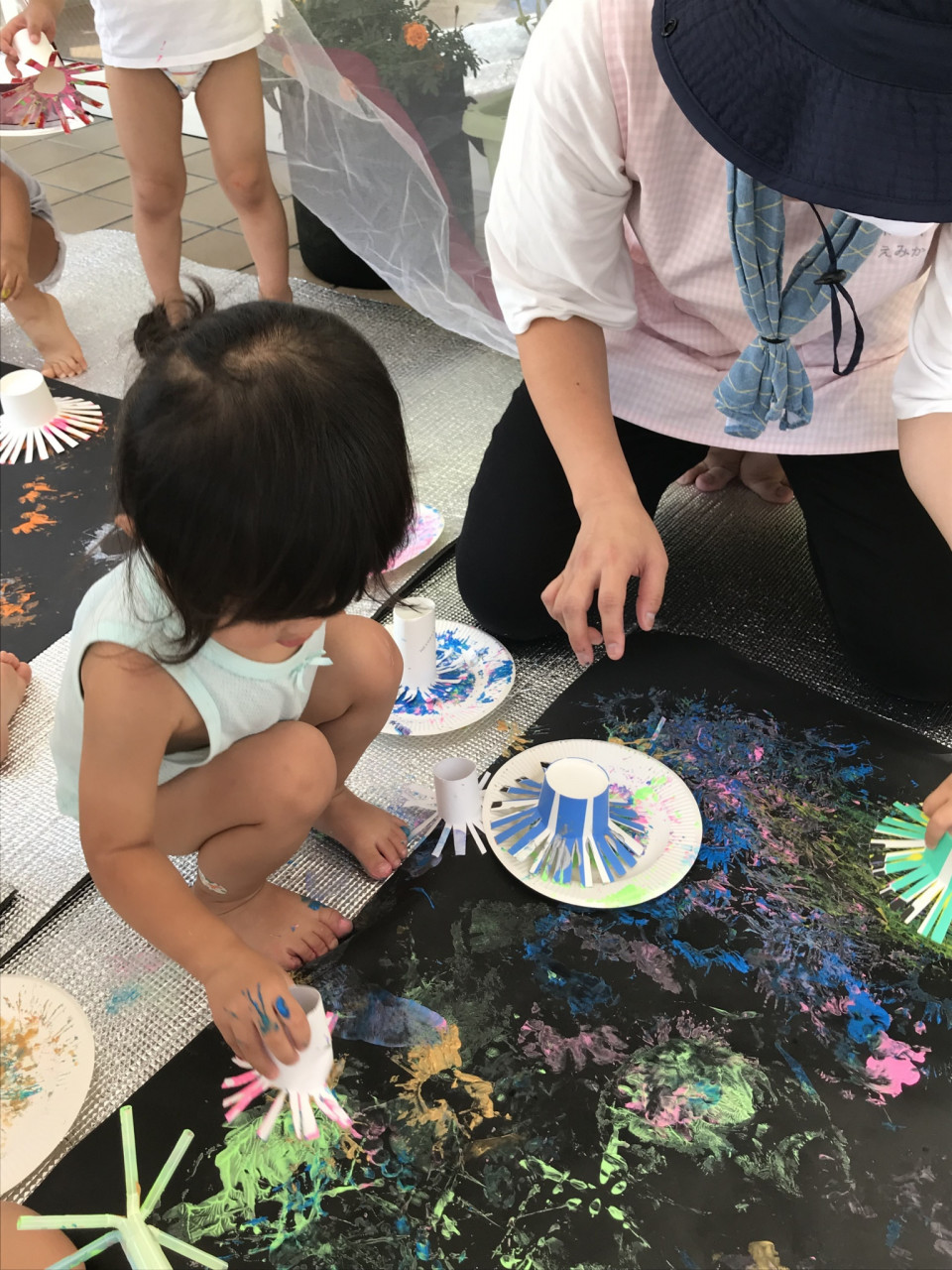 花火があがったよ さくら保育園