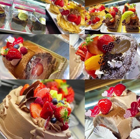 Valentine Cake 国分町 Flower Cake Megu 花屋とケーキのお店