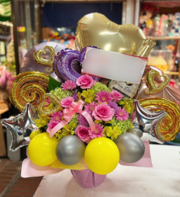 【る様】10/8宮城県 バルーン 誕生日 生誕祭 推し活 楽屋花 ミーグリ バルーン 生誕祭 推し 推し活 誕生日 楽屋花 ライブ フラスタ