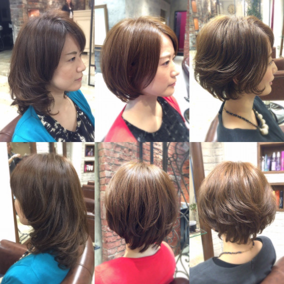 色んなヘアスタイル楽しみましょう Hair Wizards Double Aori Yoshidome