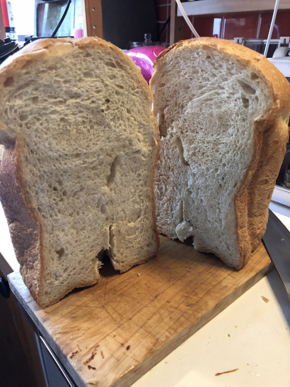 楽健寺酵母パン自作中 Vanam