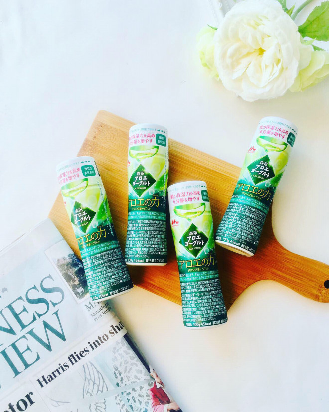 ヨーグルト業界初 肌の保湿力を高め水分量を増やす機能性表示食品 森永アロエヨーグルト アロエの力 がとても美味しい りえの部屋