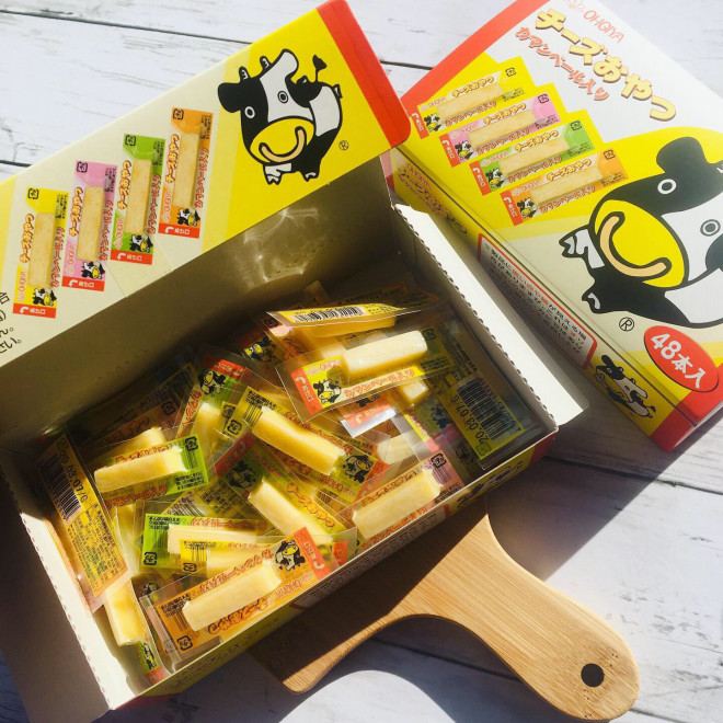 美味しいだけじゃない ハマる味 扇屋食品 チーズおやつカマンベール入り りえの部屋