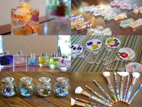 スタジオ開催 あたる バースデーカラー占いでハーバリウムを作ろう Anela Love Smile Challenge 輝きを求めて