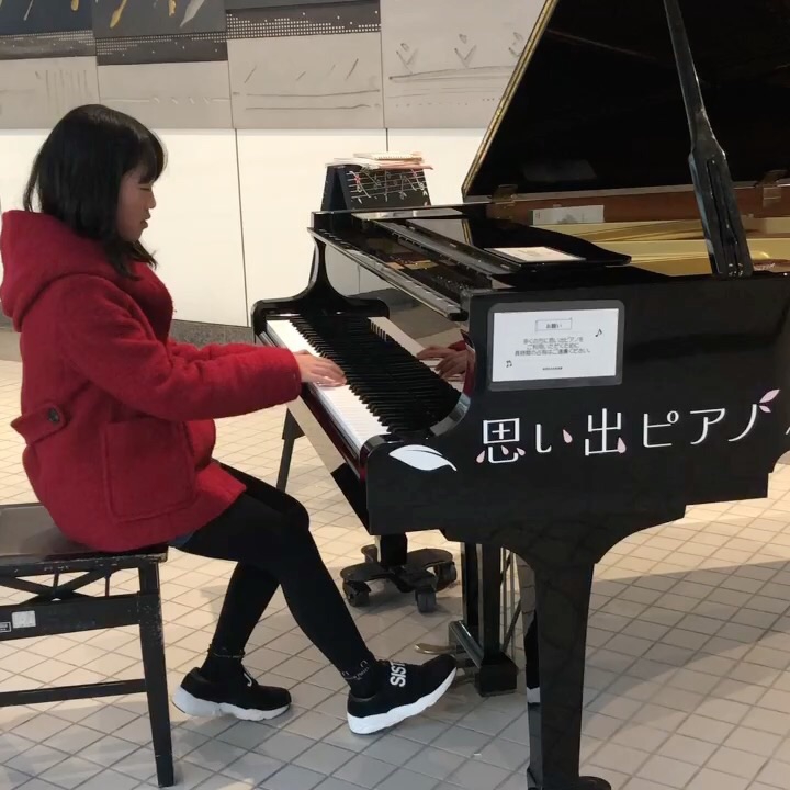 石川県帰省中にストリートピアノ弾いてみました♪ | 音楽教室いろは＠仙台宮城ピアノ&リトミック(出張レッスン、オンラインレッスン対応)