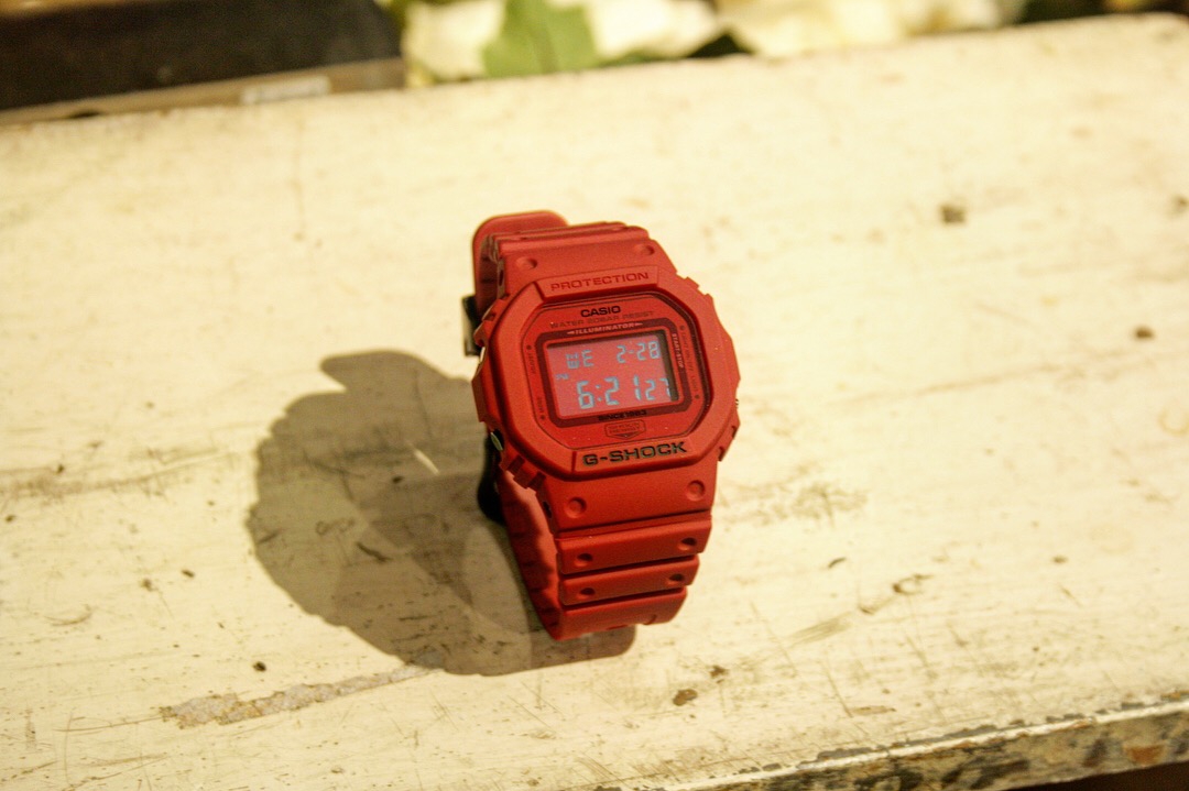 G shock clearance red out