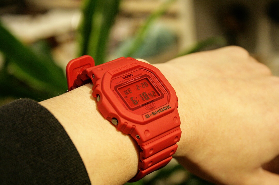 G-SHOCK DW-5635C-4JR REDOUT 35周年-