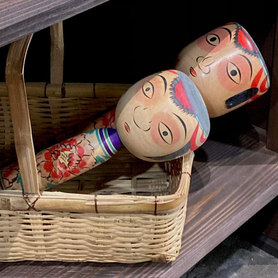 中ノ沢こけし販売中 | 竹藤・たけとう茶屋