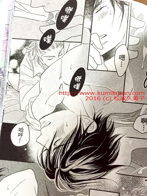 恋嵐 の台湾版コミックスが届きました 松成 久美子 漫画家 イラストレーター
