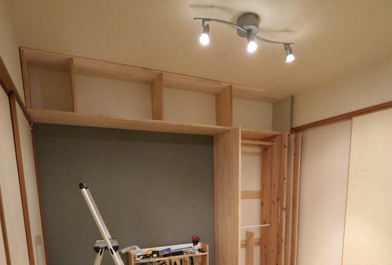 和室収納diy Vol 3 吊戸棚を作る The Days