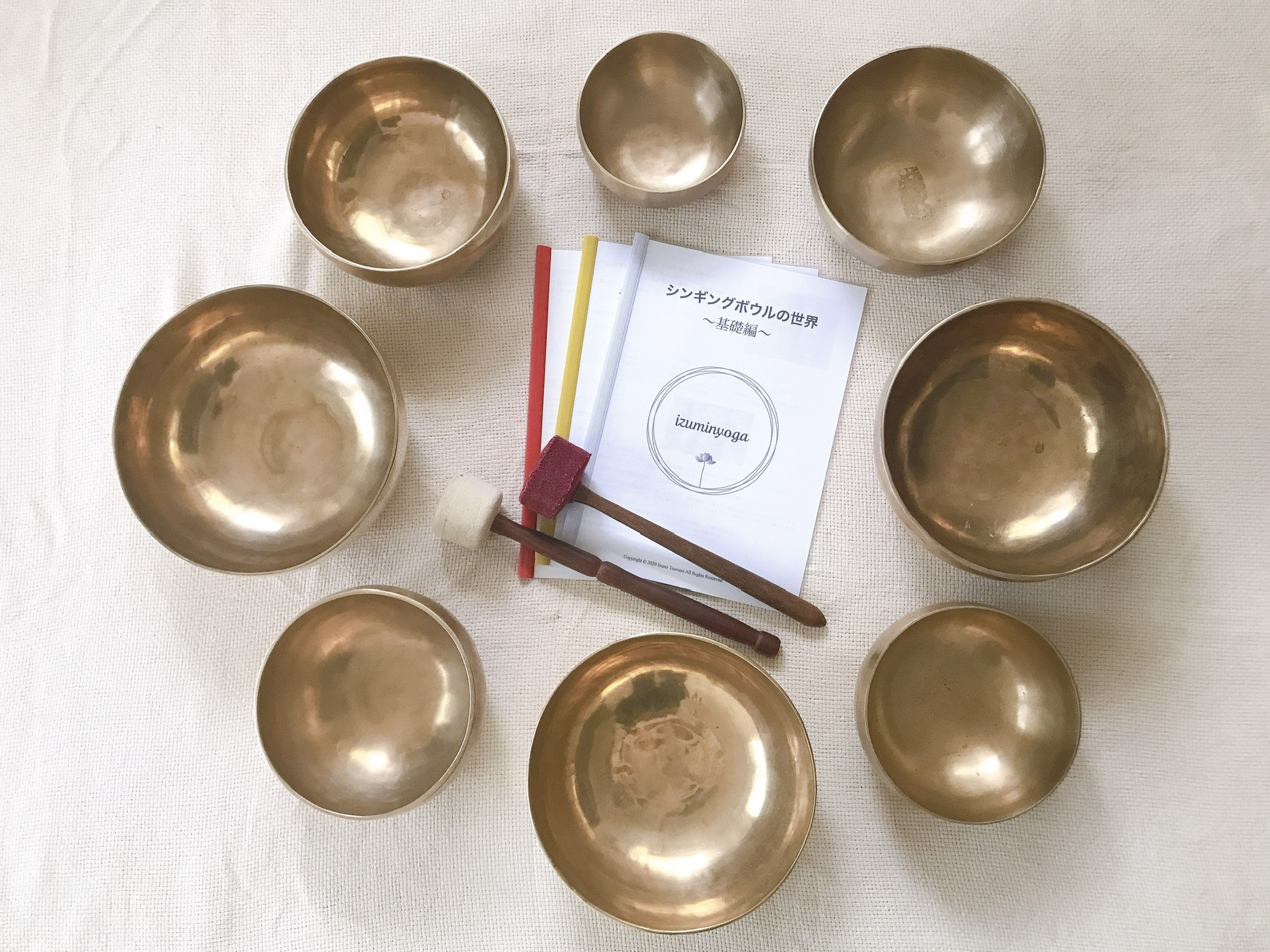 シンギングボウルの基礎講座🥣Shanti Place Fujisawa singingbowl izumi