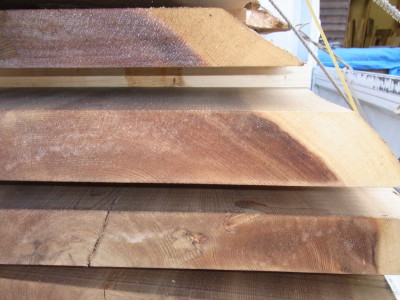 欅の台、柿渋塗り」、です。 | 東京・吉祥寺の勝又木材【一枚板