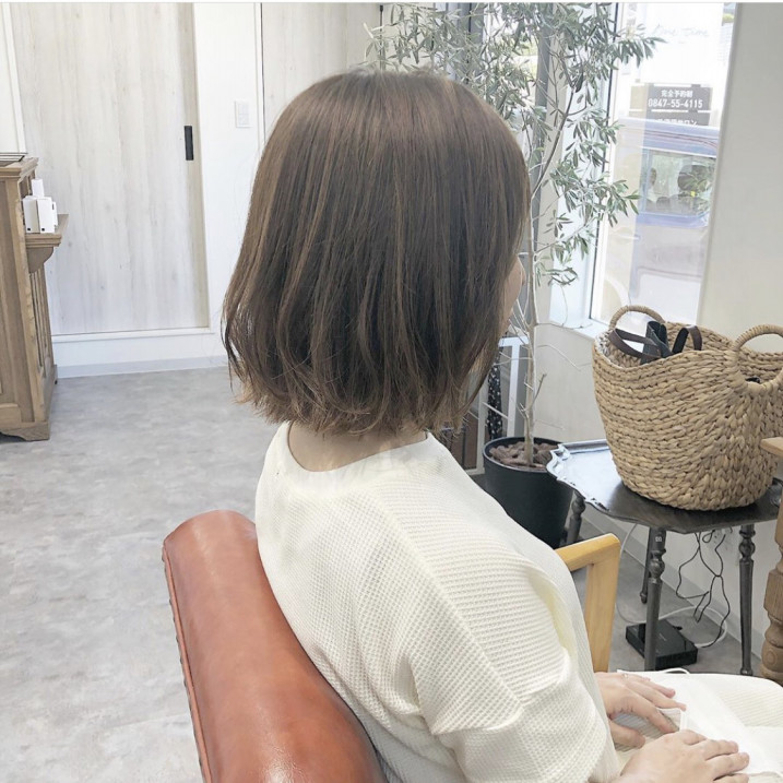 外ハネボブが人気です Me Time Hair 福山市郊外 府中市の美容室 ミータイムヘアー