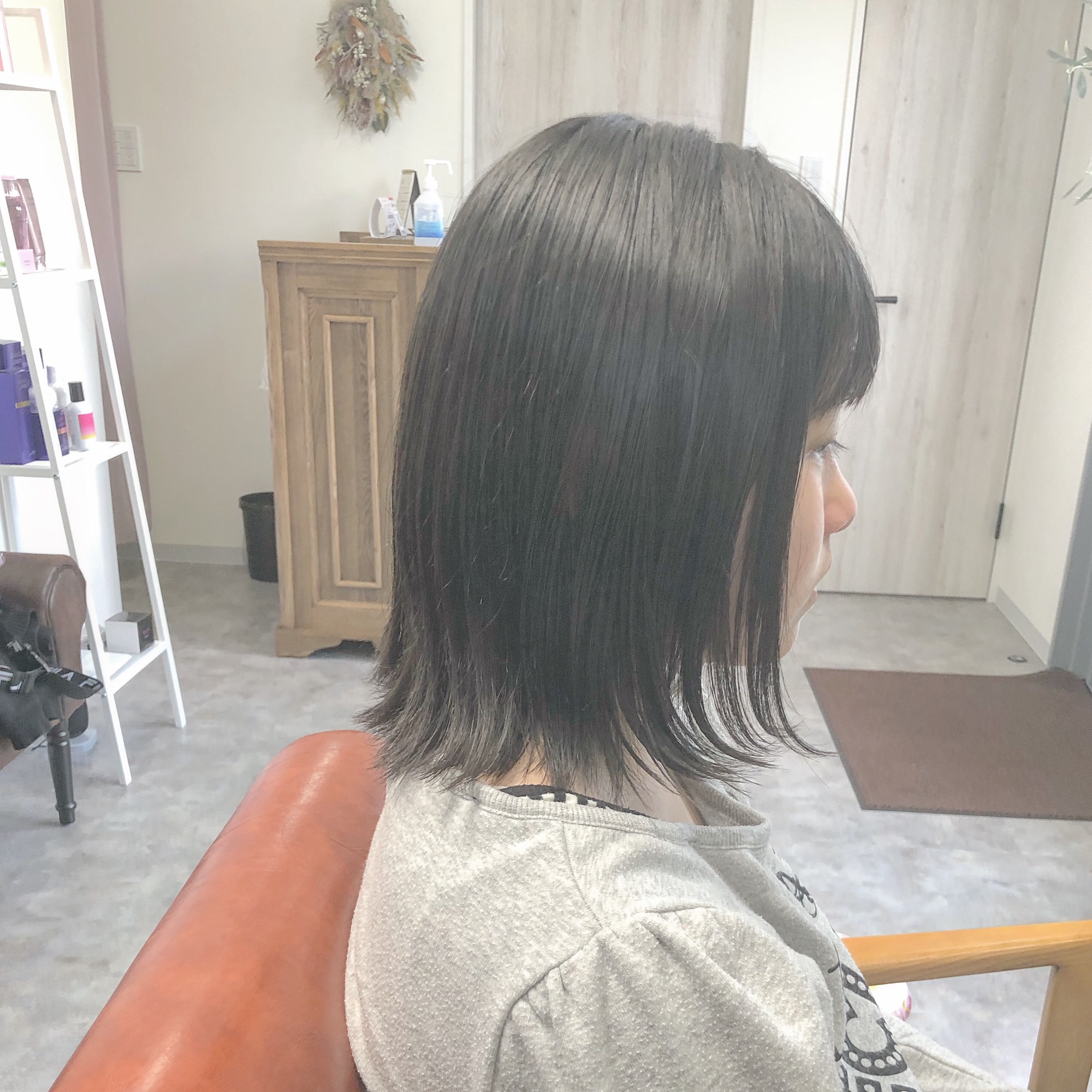 小学生の縮毛矯正 Me Time Hair 福山市郊外 府中市の美容室 ミータイムヘアー