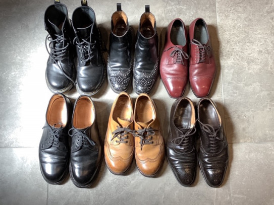 革靴のお手入れ方法 Old Towson