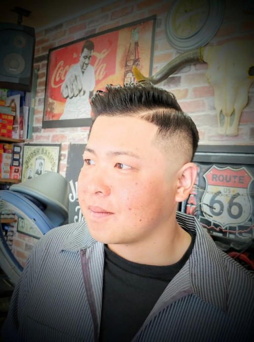 メンズの髪型は男らしく バーバースタイルならバッチリだぜ ｈａｉｒ ｓａｌｏｎ ａｃｔｉｖｅ